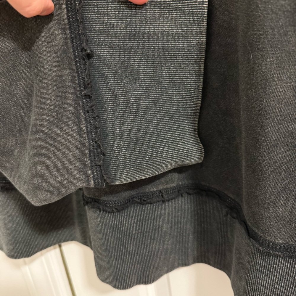 H&M Charcoal Crew Neck Oversized Sweatshirt size S - Picture 8 of 8